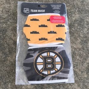 Brand new Boston Bruins masks